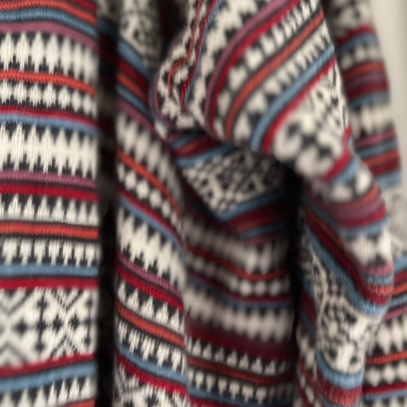 Peruvian Connection 100% cotton open hi low cardigan - Picture 6 of 16